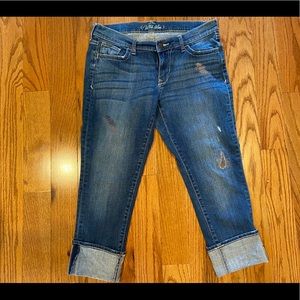 Women’s Old Navy Jean Capri Cuffed